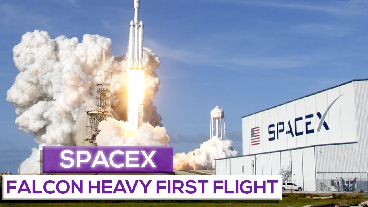 SpaceX Falcon Heavy First Flight! (Part 4) - YouTube