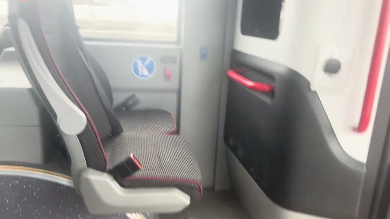 Kristiansand Yutong U15 #3645 Line 36 to bus station (part 1)
