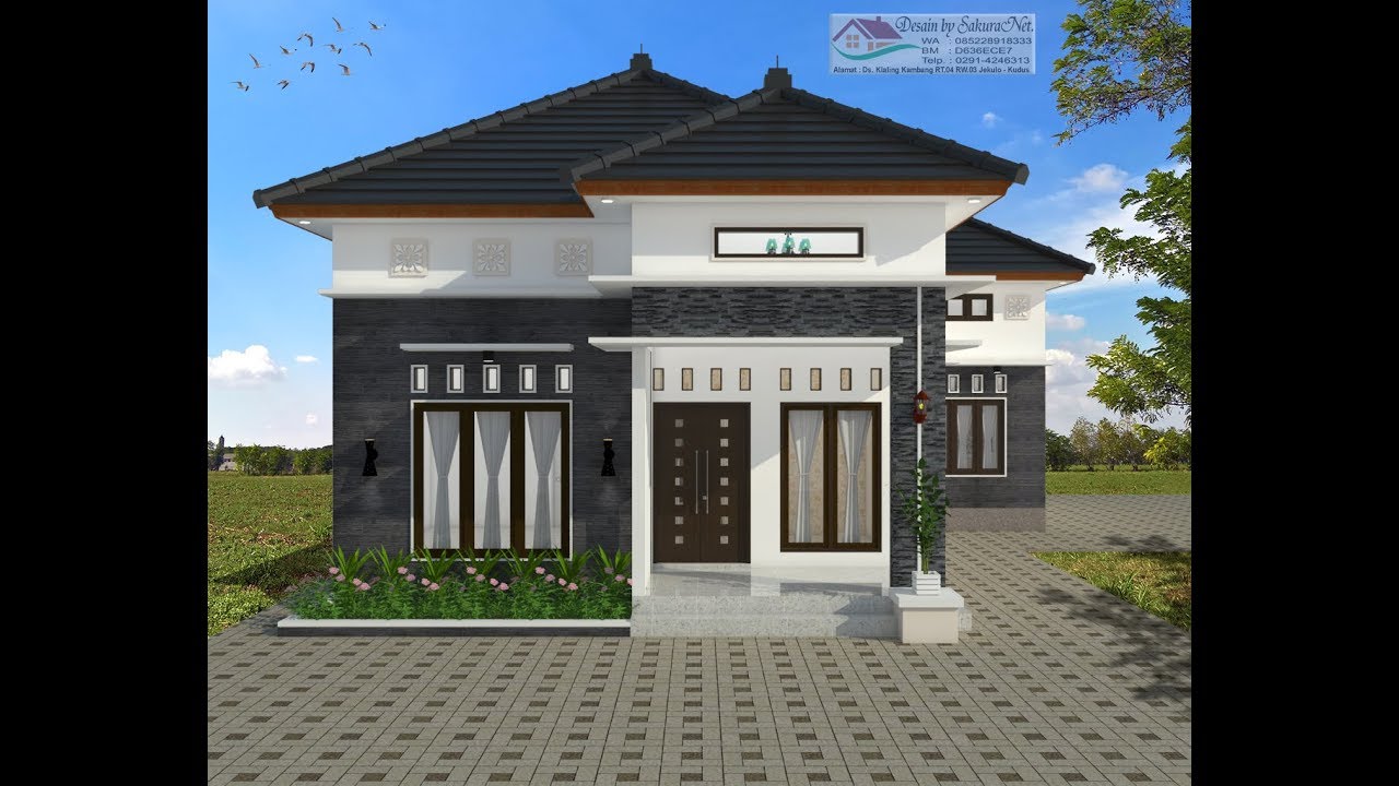 Download70 Gambar desain rumah bentuk l terbaru 2019