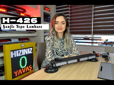 H-426 Şarjlı Tepe Lambası I OGS Elektronik