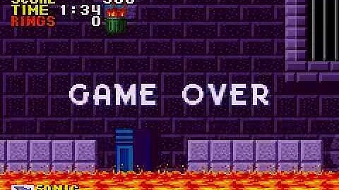 Game Over: Sonic the Hedgehog Genesis