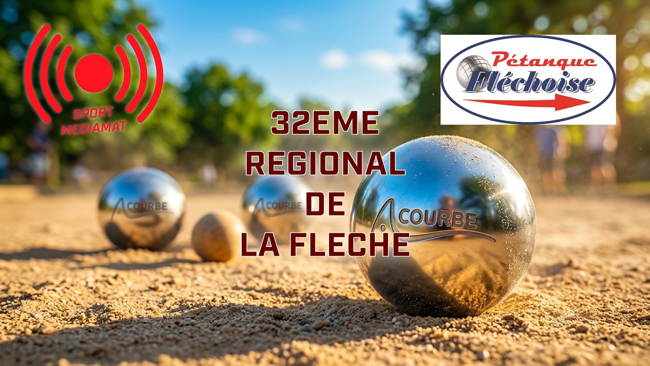 Miniature : 🔴 EN DIRECT : 32ème Régional Pétanque de La Flèche - Matinée (Fazzino, Rocher)