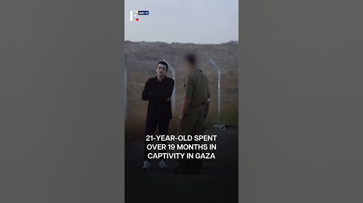 דמעות של שמחה כשבן ערובה ישראלי-אמריקאי משוחרר מתאחד עם המשפחה | N18G