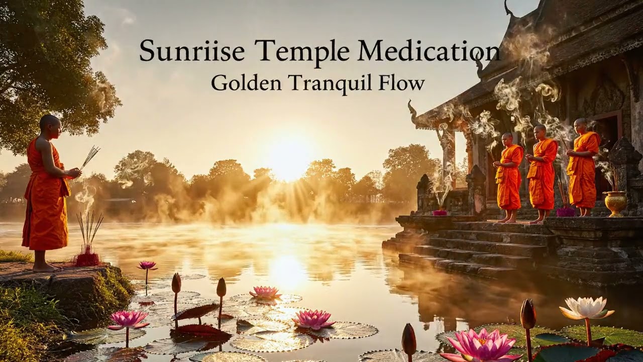 4H Therapeutic Music for Stress Relief – Buddhist Harmony Music