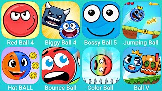 Red Ball 4, Biggy Ball 4, Bossy Ball 5, Jumping Ball, Hat Ball, Bounce Ball and More Red Ball Games screenshot 3