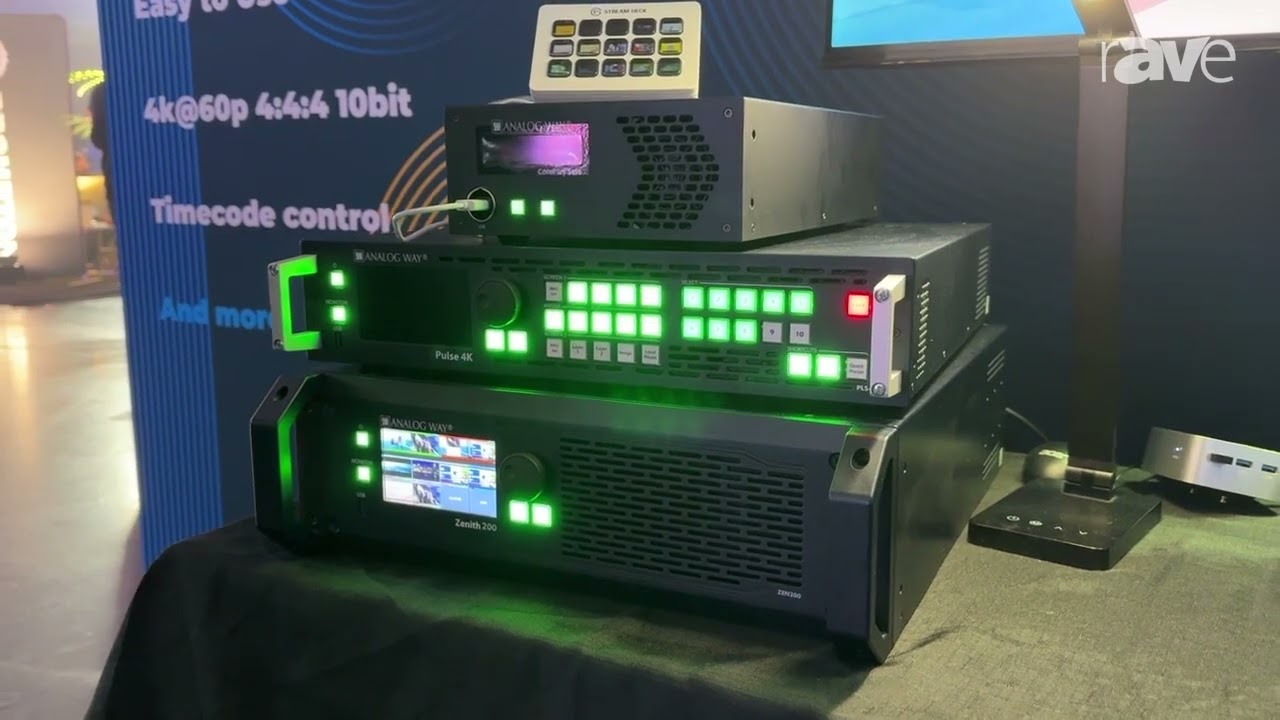 LDI 2025: Analog Way Features CorePlay Solo Media Player and
