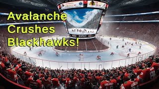 Avalanche Freezes Blackhawks: A Hilarious Recap!