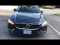 New Volvo S60 Inscription 2019 Tour, Start-up, Walkaround, and Review
