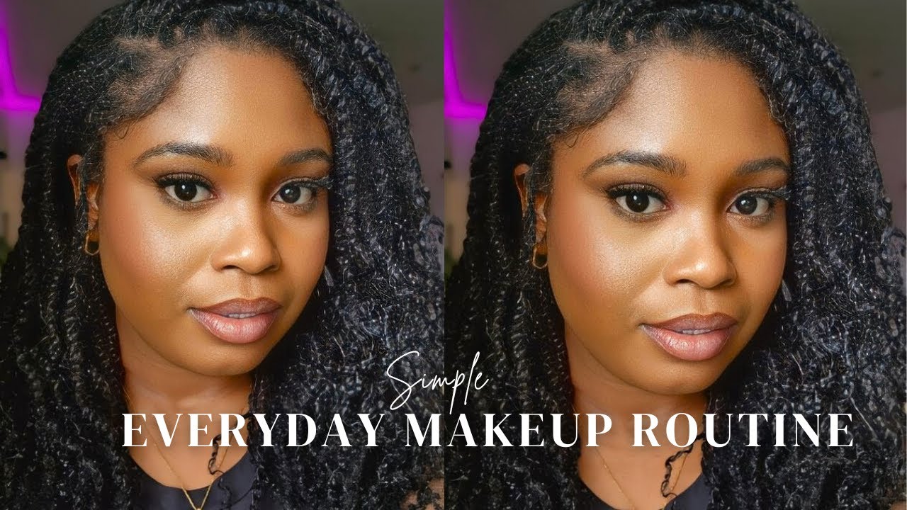 MY UPDATED SIMPLE MAKEUP ROUTINE [DETAILED TUTORIAL] #makeuproutine # ...