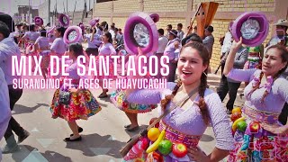 MIX DE SANTIAGOS - Surandino ft. Ases de Huayucachi - 14 años #aniversario