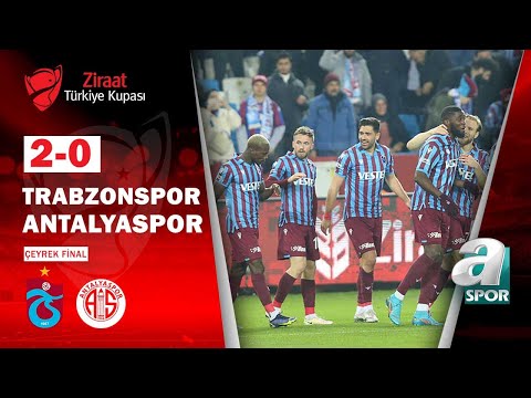 Trabzonspor 2-0 Antalyaspor (Ziraat Türkiye Kupası Çeyrek Final Maçı) / 01.03.20