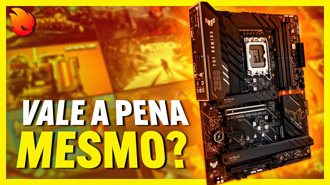 Será que vale a pena?? || Unboxing e Testes da ASUS Z690 TUF + I9