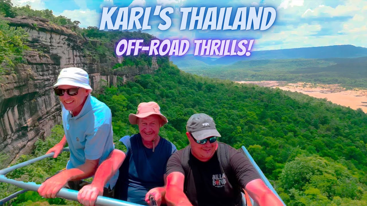 Off-Road to the EDGE: Exploring THAILAND’S Cliff with EPIC Views Over Laos!