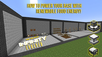 Feed the beast - How to power your base with RENEWABLE food energy - ( Easy 100,000 rf/t)