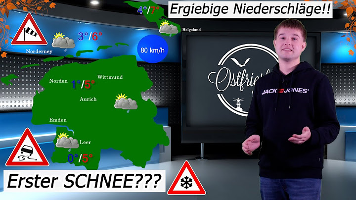STURM, VIEL REGEN und der erste SCHNEE?? Wetterbericht für Ostfriesland und die Küste