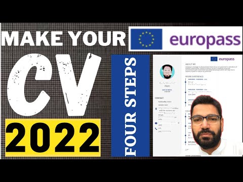 How To Make Europass CV & Cover Letter In 2 Min