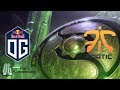 OG vs Fnatic - Game 2 - The International 2018 - Group Stage.