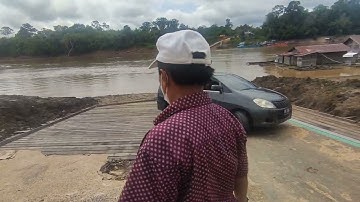 fery penyeberangan Mangkahui ,, Murung Raya #purukcahu  #mangkahui #fery