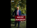 بعد إزالته الشجرة الأقدم في حديقة البيت الأبيض ترمب يزرع شجرة ماغنوليا جديدة
