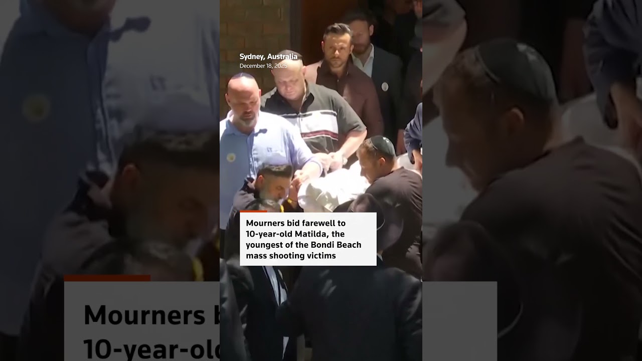 Funeral held for Matilda, youngest Bondi shooting victim | REUTERS