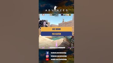 [1V3 CLUTCH] Ace Round♠ #advanzedcs #cs2 #csgo #cs2clips #csgo #counterstrike #gaming