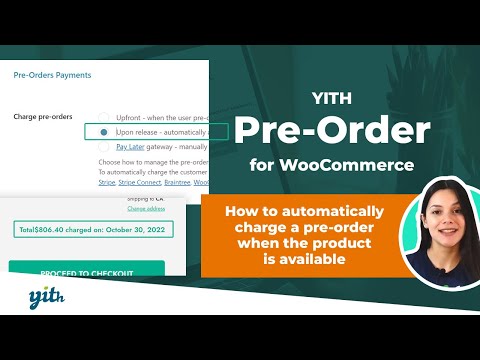 How to automatically charge pre-orders when products are available - YITH Pre-Order for WooCommerce