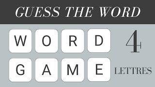 Scrambled Word Games | Guess The  Word Game (4 Letter Words) - English quiz game screenshot 5