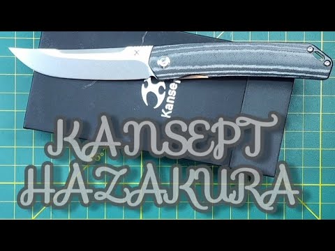 KANSEPT HAZAKURA MICARTA 154CM, Very Slicey, Snappy and secure. Good fit n finish, nice slim exec.