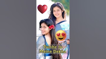 Tumhe Jo Maine Dekha 🥰🌷| Main Hoon Na | Shahrukh Khan, Sushmita Sen | Sanchita Basu #shorts  #song