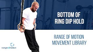Bottom of ring dip hold