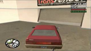 GTA sa - pimp my ride - mtv tuning screenshot 4