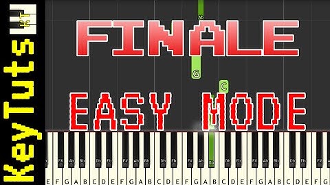 Learn to Play Finale from Undertale - Easy Mode