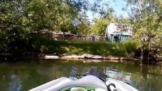 Kayaking to toronto islands -