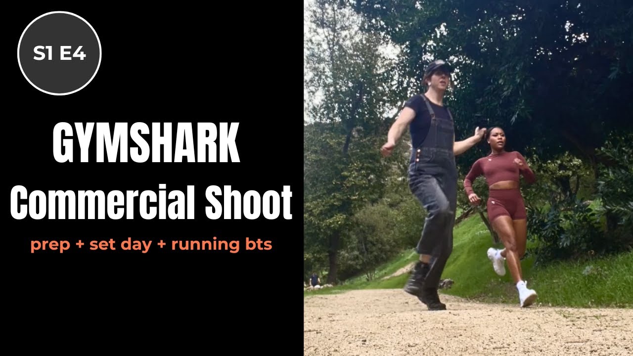 Gymshark Commercial Shoot — Prep, Set Day, and Running BTS 🏃‍♀️🎬| From Makeup to Wrap S1 E4