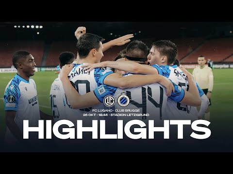 Lugano Club Brugge KV Goals And Highlights