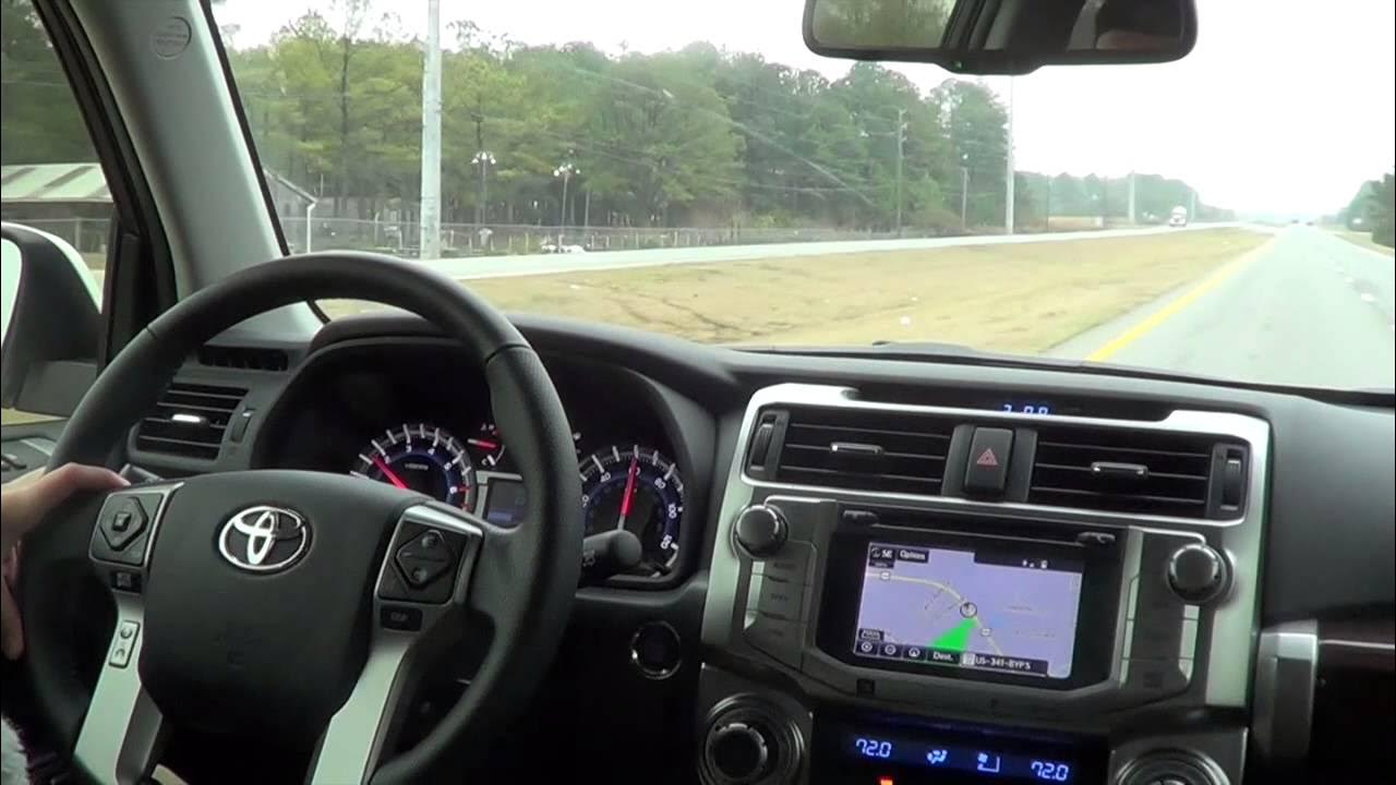 Test Driving the 2015 Toyota 4Runner Limited - YouTube