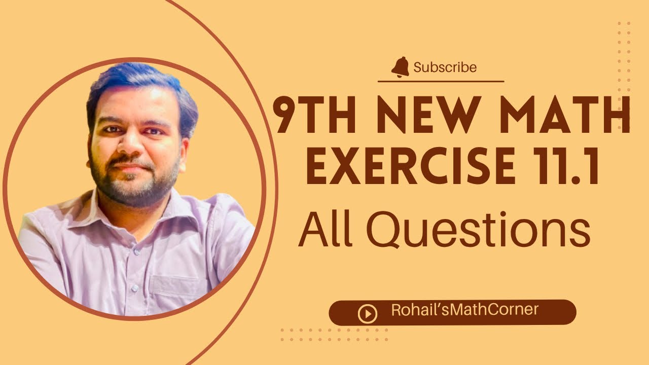 Exercise 11.1||9th class Math New Book 2025||Chapter 11,Loci and ...