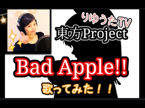 りゆうた【東方】Bad Apple!! 影絵 フル歌詞付 Covered by りゆ