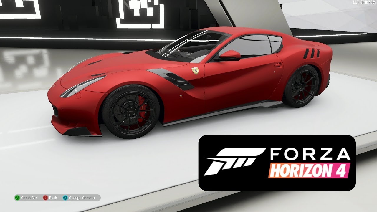 Forza Horizon 4 - 2015 Ferrari F12TDF - Customize and Drive - YouTube