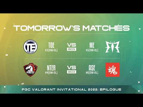 VALORANT Esports CN - EDG vs ZQ FGC VALORANT Invitational 20