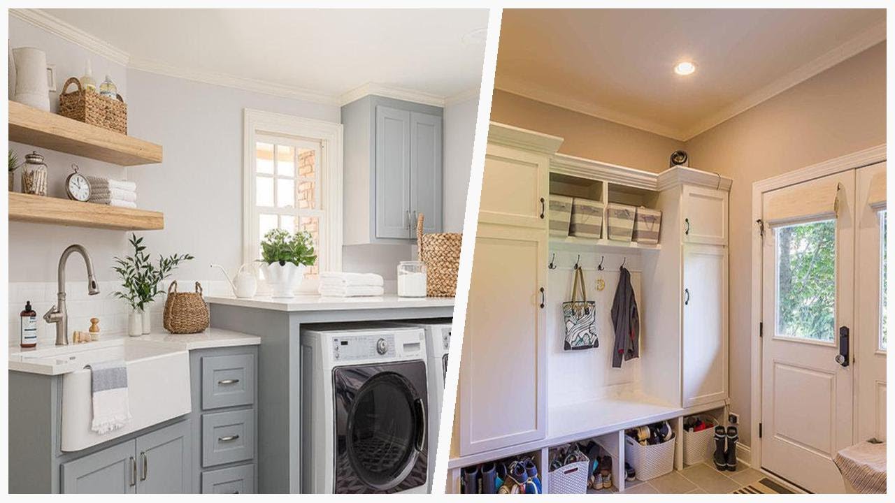 Maximize Your Chic Laundry Room with Shaker Cabinets | Designer CheatSheet