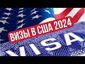 ВИЗЫ в США 2024. Дают ли американские визы россиянам ??? Как и где оформить визу в США? ВНЖ в США