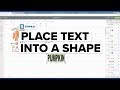 How to Place Text into a Shape with Cricut Design Space