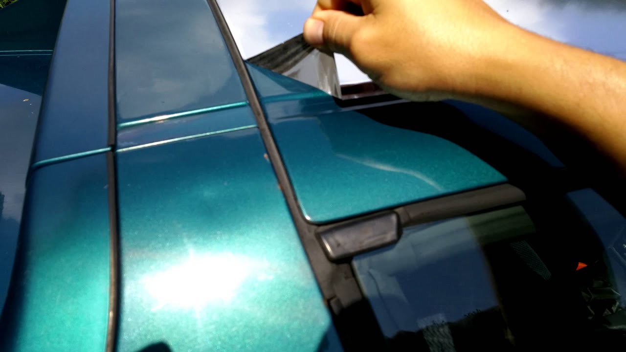 Removing Chrome Vinyl Wrap with No Residue. YouTube