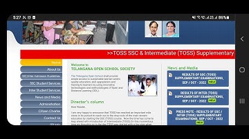 TOSS SSC INTERMEDIATE SUPPLEMENTARY RESULTS 2022 DECLARED AT 5PM TODAY || ADMISSION On