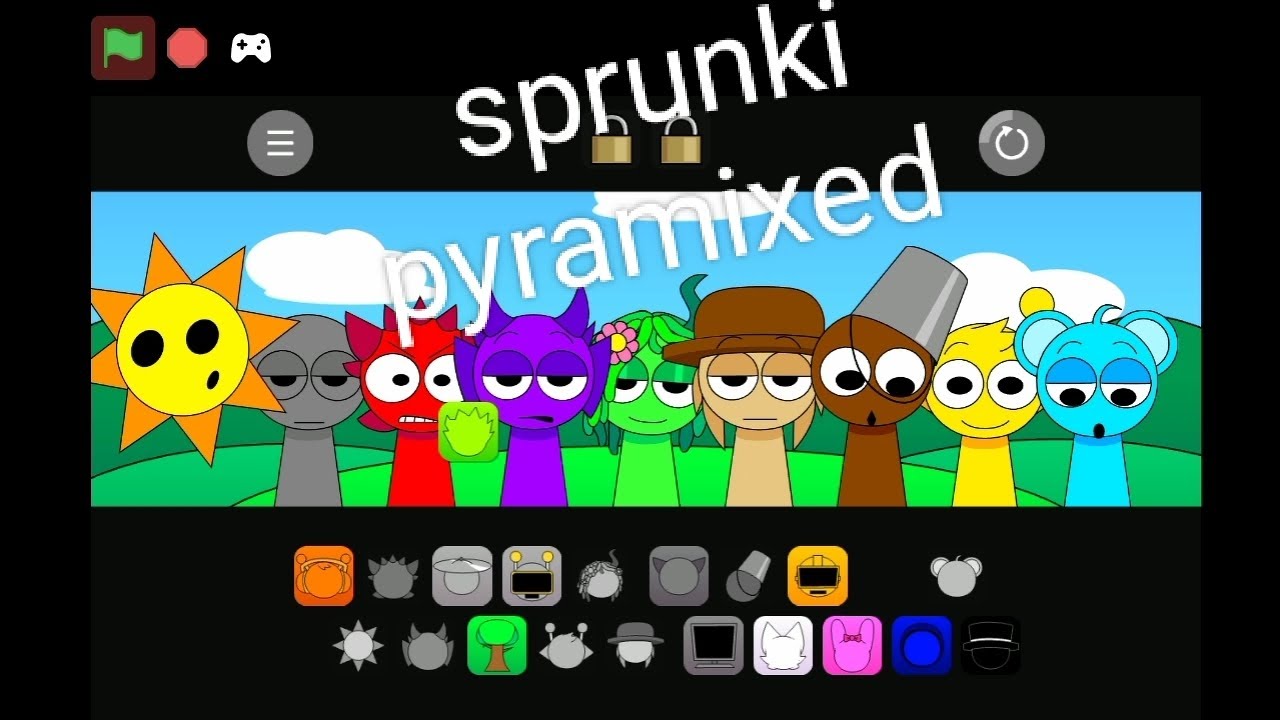 sprunki pyramixed its very nice 👍🙂 - YouTube