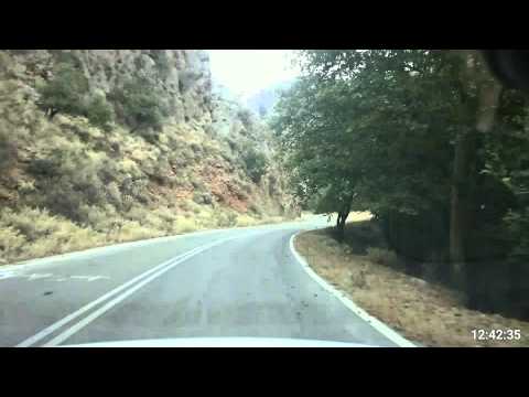 Therissos Gorge near