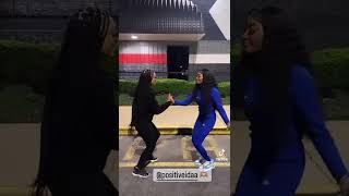 Nyema And Her Friend Dancing To Kanye West All Falls Down