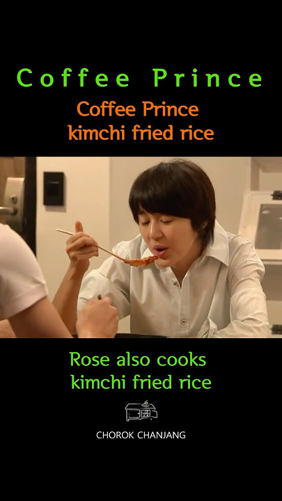 Coffee prince : What about kimchi fried rice that Gong Yoo makes  #kdrama #coffeeprince