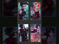 bee 4 hanabi,hirara,zhuxin,hayabusa#mlbb #shorts#fyp